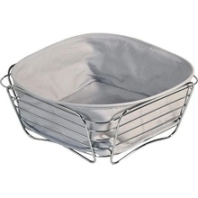 KESPER Košík z nerezovej ocele s odnímateľnou látkou 26 x 26 cm