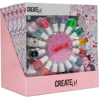Create It! sada lakov na nechty – 16 farieb