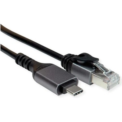 Value 12.99.1169-10 USB 3.2 USB-C – RJ45 M/M 5m černý