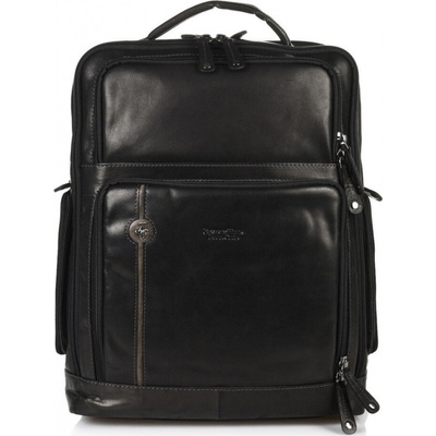 Beverly Hills Polo Club kožená BHPC Explore čierna 18 l