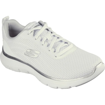 Image 1 of Skechers Flex Appeal 5.0 - New Thrive - White/Silver