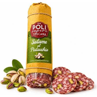 Poli sapori toscana vepřový salám s pistáciemi 280 g