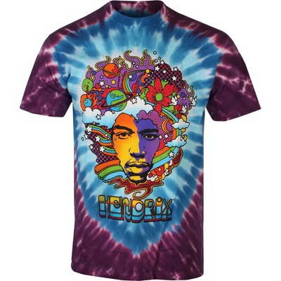 Liquid blue мъжка тениска Jimi Hendrix - JIMI MOD - LIQUID BLUE - 11968