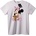 NOONEBRAND Тениска Minnie Mouse с плюшено мече - S, White