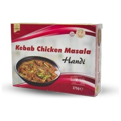 Crown Mražený Kebab Kuřecí Masala 375g