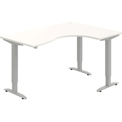 OFFICE PRO s.r.o. HOBIS trigon elektr.staviteľný stôl stand.ovlad. - MST 2 2005 L, biela