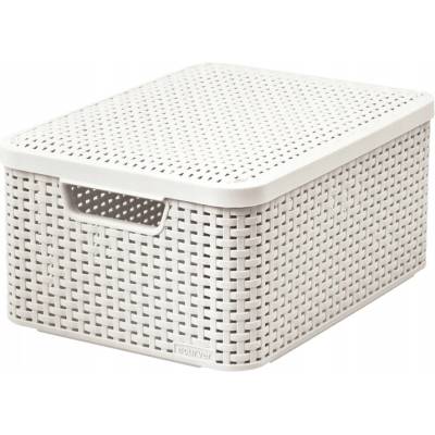 Keter Кошница Curver с капак Rattan Style M крем