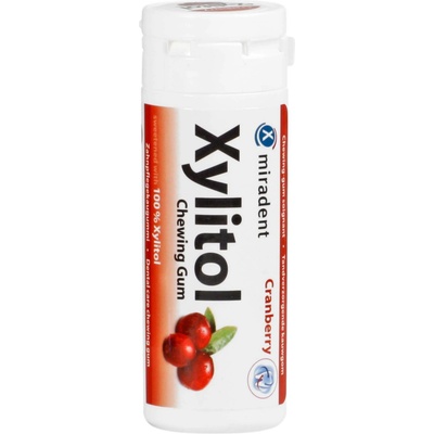 Miradent Xylitol brusnica 30ks