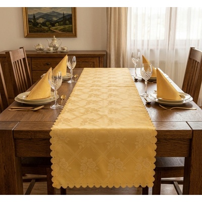 Forbyt Ubrus s nešpínivou úpravou Protiskluzový Růže 50x100 cm