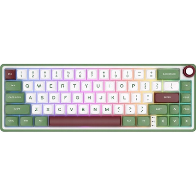 Royal Kludge R65 Green sand Gaming Keyboard Chartreuse switch
