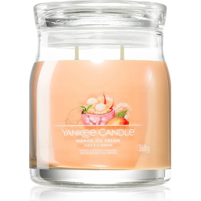 Yankee Candle Mango Ice Cream ароматна свещ Signature 368 гр