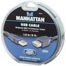 USB káble Kábel USB 2.0 A/A predlžovací 4,5m