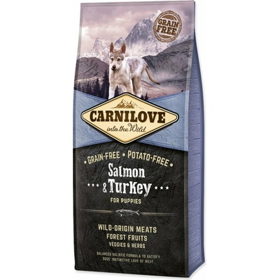Carnilove Dog Salmon & Turkey Puppies 12 kg