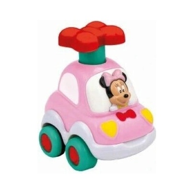 CLEMENTONI BABY Autíčko Press & Go Myška Minnie