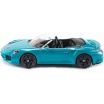 SIKU Метална количка Siku Private cars - Спортен автомобил Porsche 911 Turbo S Cabriolet, 1: 55 (1523)