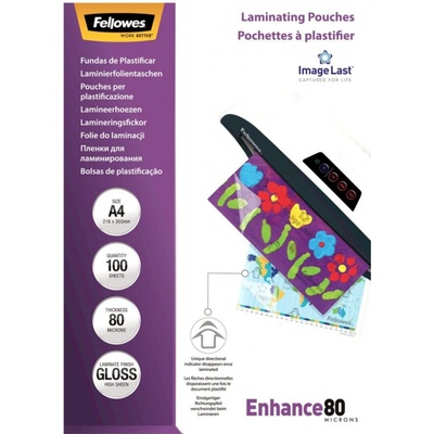 Laminovací fólie Fellowes PREMIUM ImageLast - A4, 2 x 80 mic, lesklé, 100 ks – Zboží Dáma