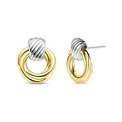 Ti Sento náušnice so zlátením 7858SY