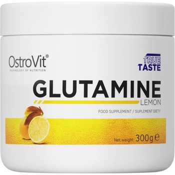 OstroVit Glutamine Powder, лимон, 300 g, OstroVit