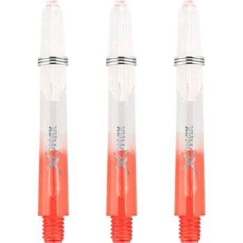 XQMax Darts Gradient with Logo - midi - clear red