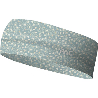 P. A. C P. A. C. Лента за глава P. A. C. Slim Headband - Sage Grey Floweret - размер One Size (204-8356-0911)