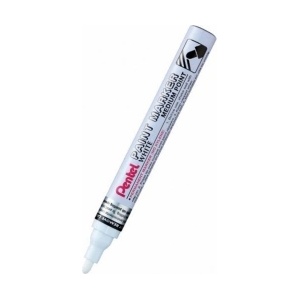Pentel Маркер перманентен Pentel Paint MFP10 4.5mm объл бял