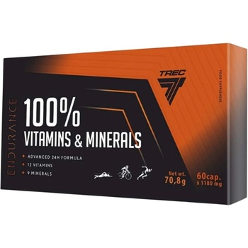 Image 1 of Trec Nutrition 100% Vitamins & Minerals | Endurance [60 капсули]