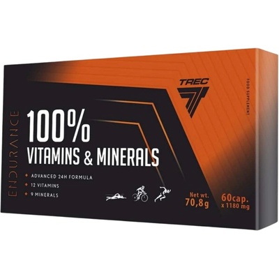 Trec Nutrition 100% Vitamins & Minerals | Endurance [60 капсули]