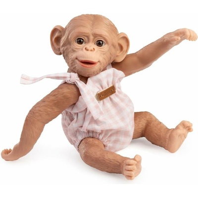 Guca 10305-3 Reborn opička realistická opička miminko s celovinylovým tělem 25 cm
