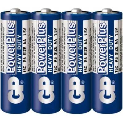 GP Batteries Цинк карбонова батерия GP R6 /4 бр. в опаковка/ shrink 1.5V (GP-BM-15C-S4)