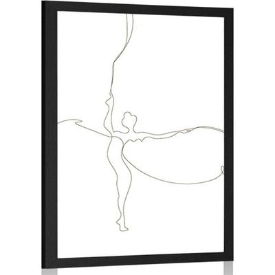 Plakát elegance baletky - 40x60 no frame