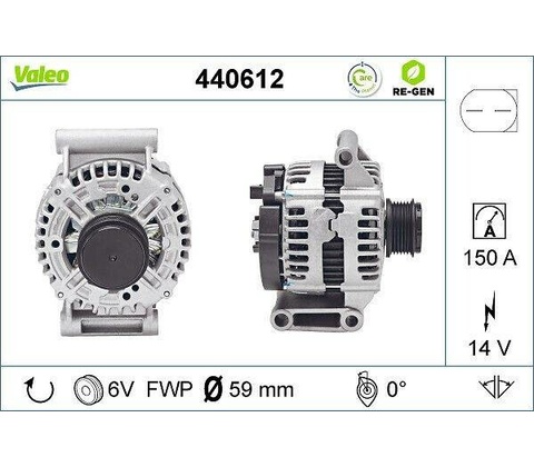 Alternátor VALEO 440612