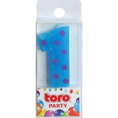 TORO Dortová číslice 1 zapichovací 4 5cm