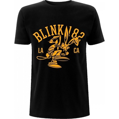 Blink 182 tričko College Mascot black