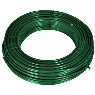 Napínací drát 2,25/3,4mm; Zn+PVC zelený; 78m