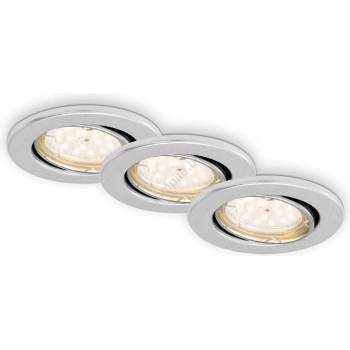 Briloner 7219-039-К-кт 3xLED Димируема лампа за баня 1xGU10/5W/230V IP23 (BL1480)