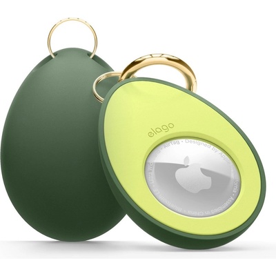 elago Силиконов ключодържател за Apple AirTag - Elago AirTag Avocado Case (зелен) ( EAT-AVOCADO)