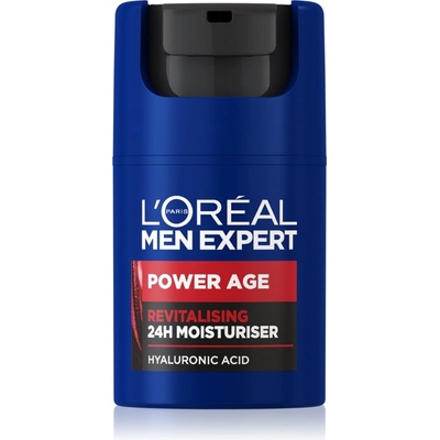L'Oréal Men Expert Power Age ревитализиращ крем с хиалуронова киселина за мъже 50ml