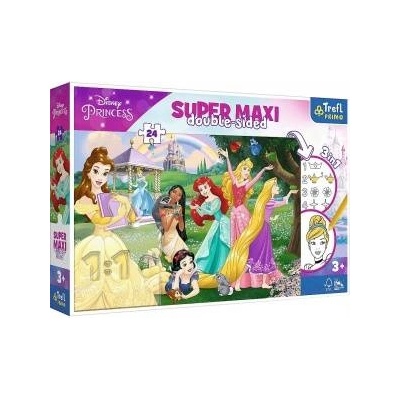 Trefl Double-sided puzzles 24el SUPER MAXI 3in1 Cheerful Book 41008 Trefl