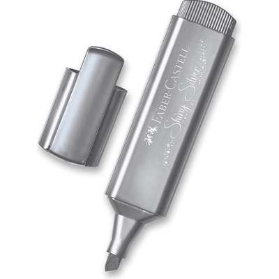 Faber-Castell Textliner 46 Metallic metalický strieborný