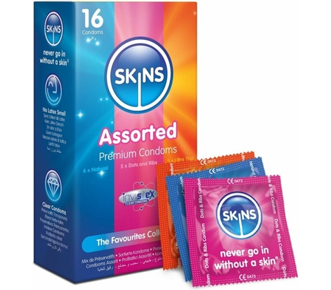 Skins Assorted 16 ks