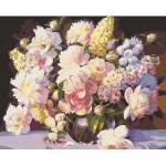 Smart Flamingo Creative set Flamingo Line Painting by numbers 40x50cm Bouquet (FSY222)