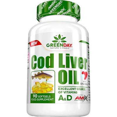 Amix Nutrition Greenday Cod Liver Oil [90 Гел капсули]