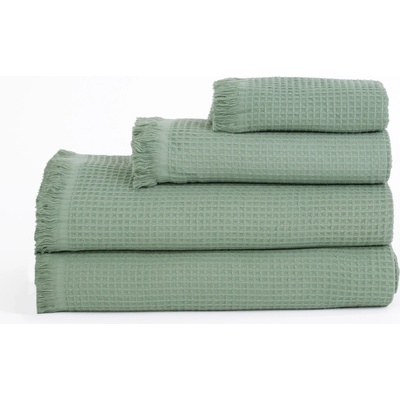 MKLuzkoviny vaflový ručník 50 x 100 cm florencia olivová – Zboží Mobilmania