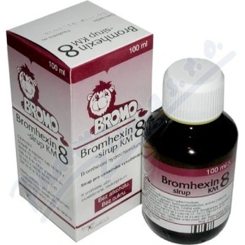 Bromhexin 8 sirup KM sir.1 x 100 ml