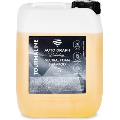 Auto Graph Detailing Tourmaline Neutral Foam Shampoo Yellow 5 l