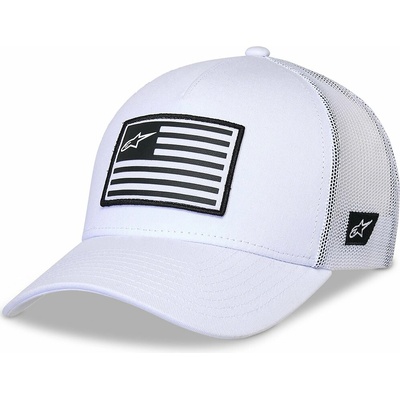 Alpinestars Flag Snapback Trucker White/White