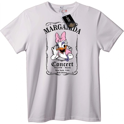 NOONEBRAND Тениска Daisy Duck Концерт - 2XL, Black