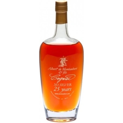 Albert de Montaubert Cognac XO Silver Grande Champagne 25y 40% 0,7 l (holá láhev)
