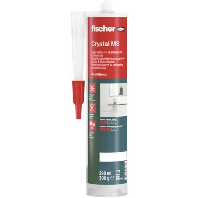 Univerzálne stavebné lepidlo Fischer transparent 290 ml
