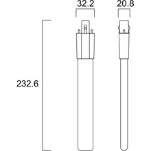 Sylvania SY0030221 LED žiarovka TOLEDO LYNX G23 660lm 4000K